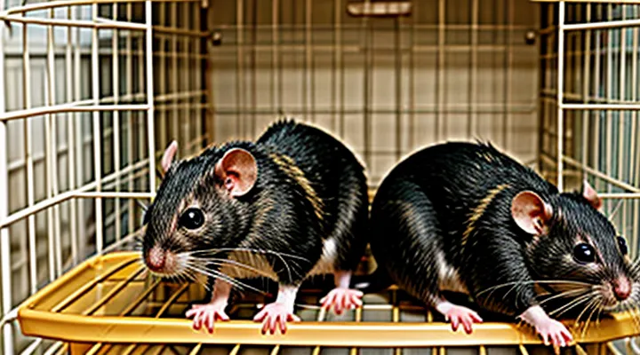 Lifespan of Decorative Rats in Home Cages: Care Characteristics
