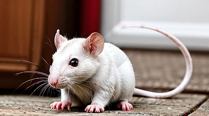 Lifespan of White Rats with Red Eyes in Home Conditions