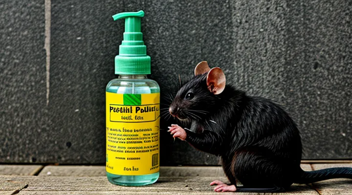 Liquid Rat Poison: How to Use