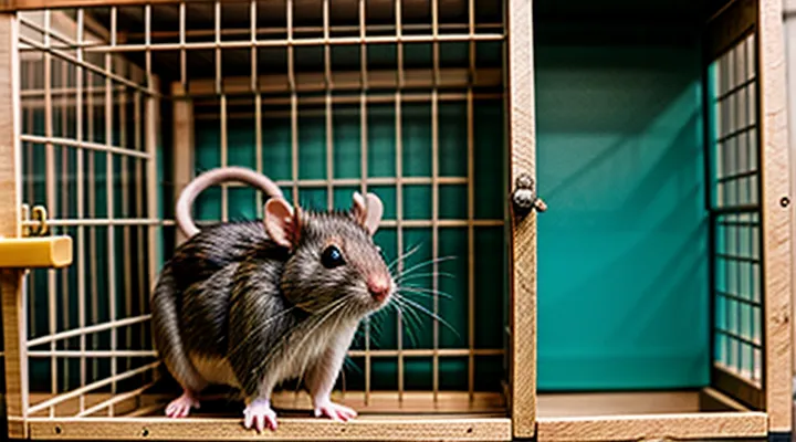 Mandatory elements in a rat cage Mandatory elements in a rat cage