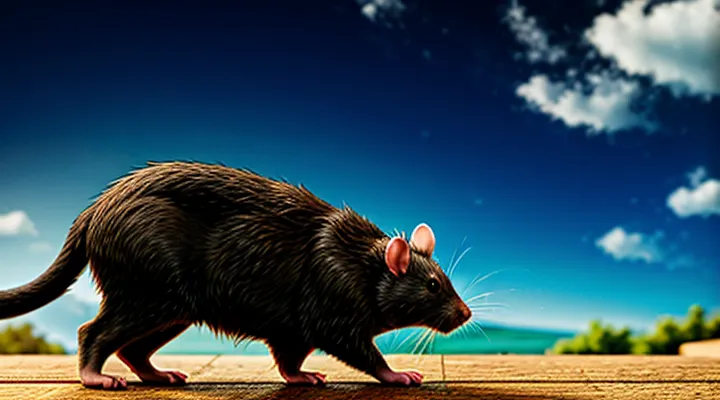 Meaning of a dream about a big rat