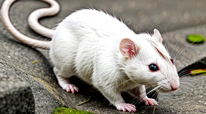 Meaning of a Dream About a White Rat with Red Eyes for Women
