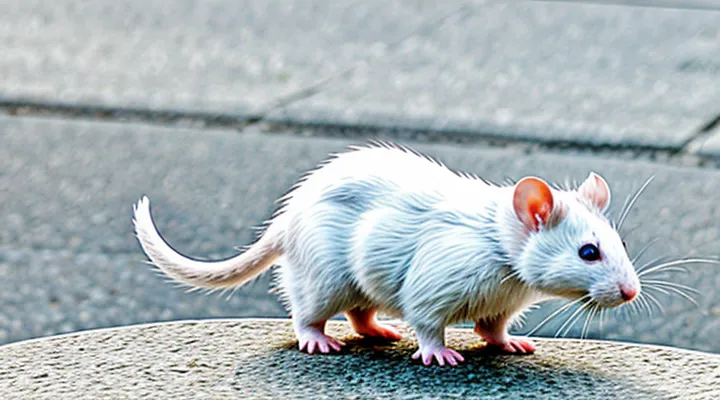 Meaning of a dream about a white rat