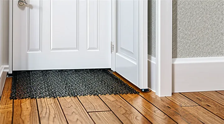 Metal Mesh as Reliable Protection Against Mice on an Unfinished Floor