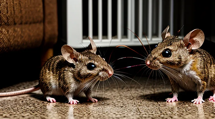 Mice and cockroaches: cohabitation in the home