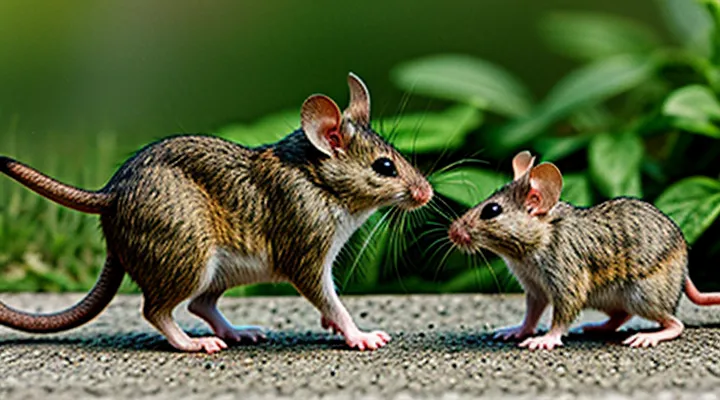 Mice and Humans: Analysis of Mutual Interactions
