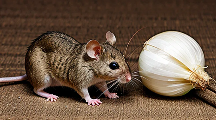 Mice and Onions: Why Rodents Dislike Onion Aroma