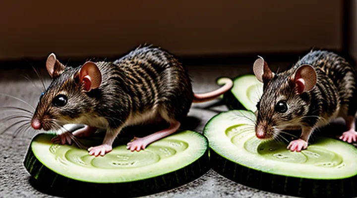 Mice and Their Unusual Diet: Why They Like Cucumbers