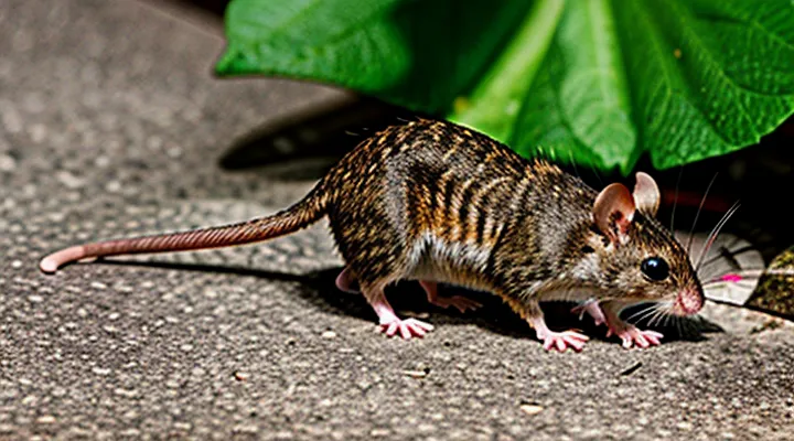 Mice as Natural Predators: Eating Cockroaches