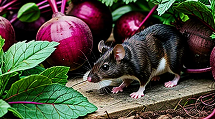 Mice gnaw beetroot: how to protect the crop