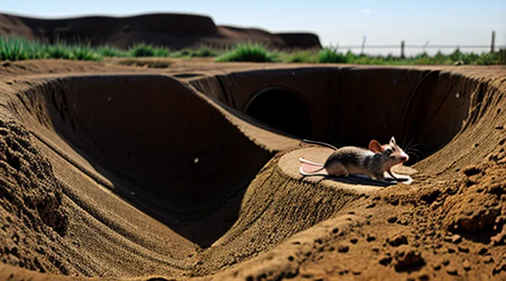 Mice in Burrows: Structure and Underground Life