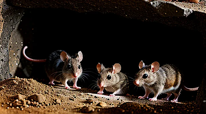 Mice in Mine Shafts: How Their Reproduction Occurs