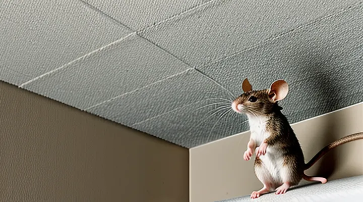 Mice in the Stretch Ceiling: What to Do