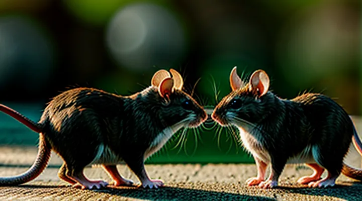 Mice Intertwine Tails: Myths and Real Biology