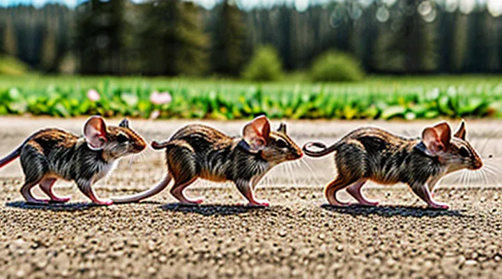 Mice Leading a Round Dance: Observations in Nature