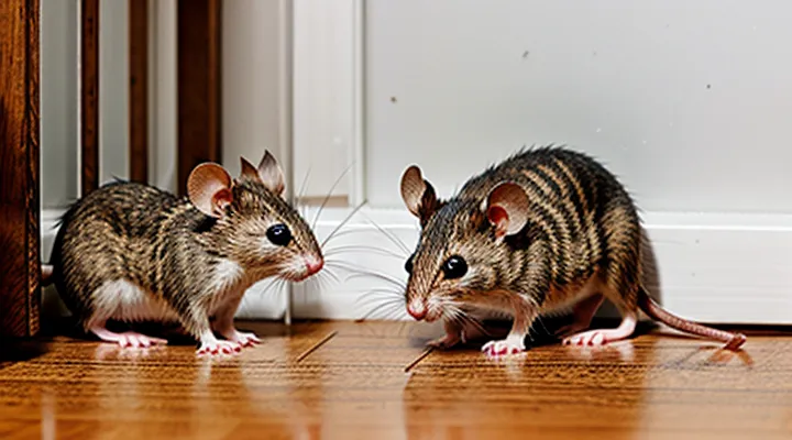 Mice on the First Floor of the Apartment: What Should the Owner Do