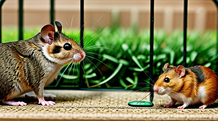 Mouse and Hamster: Peaceful Neighbors or Competitors in a Cage?