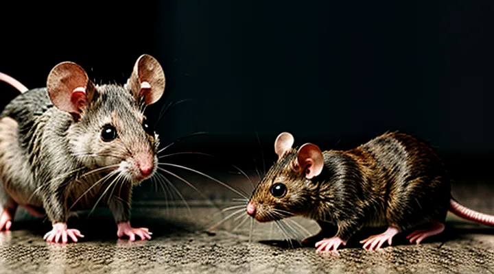 Mouse and rat: differences and similarities