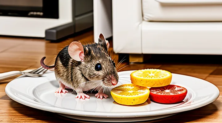 Mouse Diet in Home Conditions