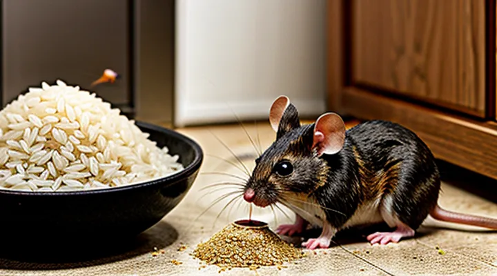 Mouse loves rice: feeding habits of domestic rodents