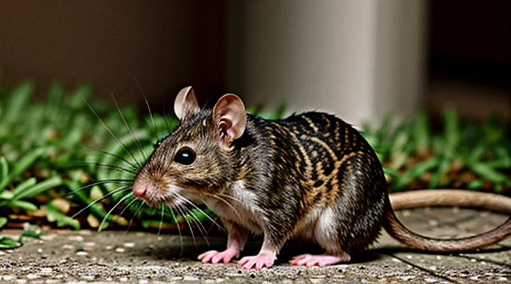 Mouse Rustling Sound: Detecting Rodent Presence by Noise