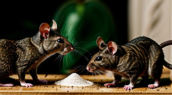 Mummifying poison for mice and rats: how it works