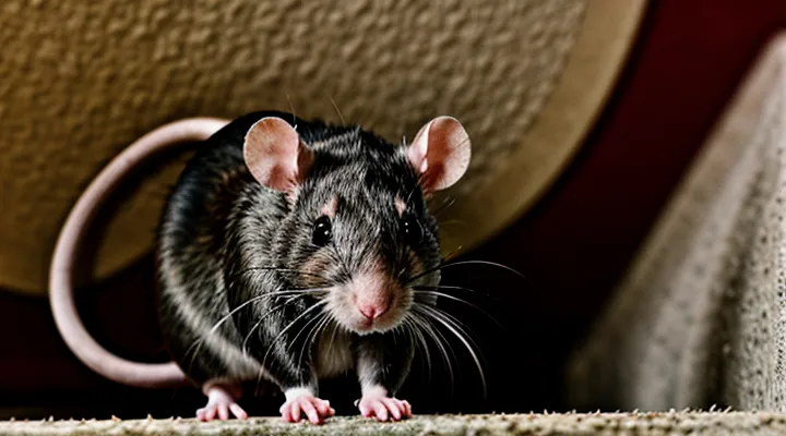 Nosebleed in a rat: causes and treatment