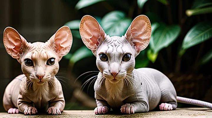 Photos of Dambo Sphynx Rats