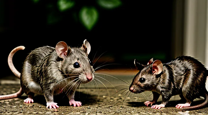Photos of Rats and Mice: Species Comparison