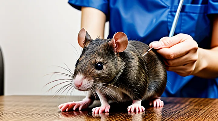 Post‑Operative Care for a Rat