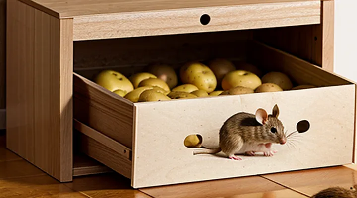 Potato Storage Box Designs that Protect Against Mice