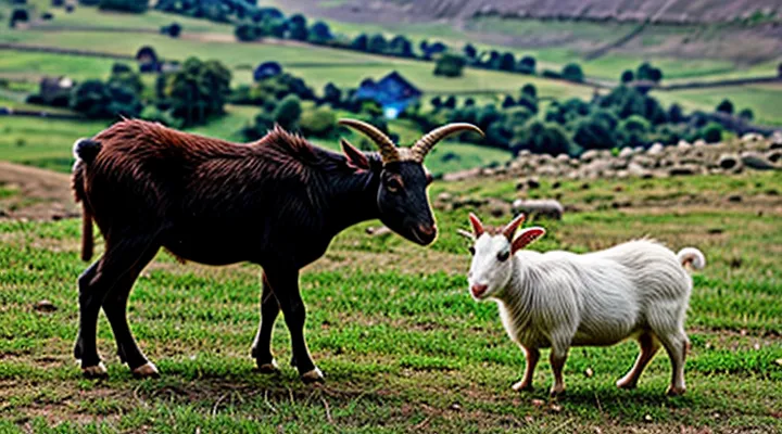 Rat and Goat: Unusual Coexistence in Rural Areas