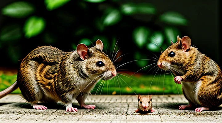 Rat and Hamster: Interaction of Two Rodents