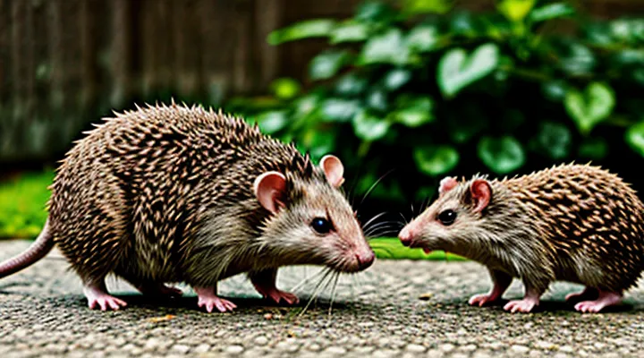Rat and Hedgehog: Relatives or Not