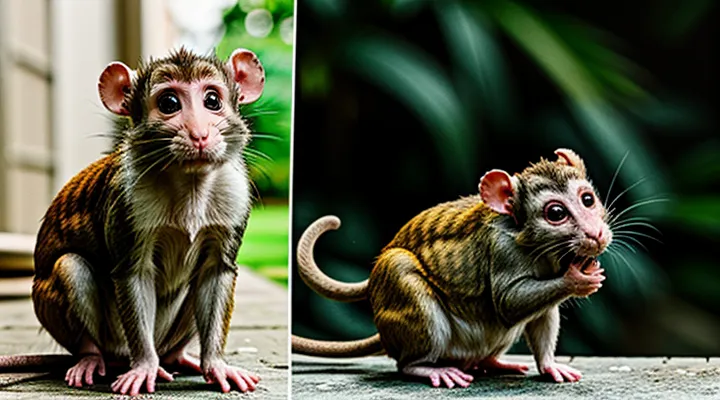 Rat and Monkey: Behavior Comparison