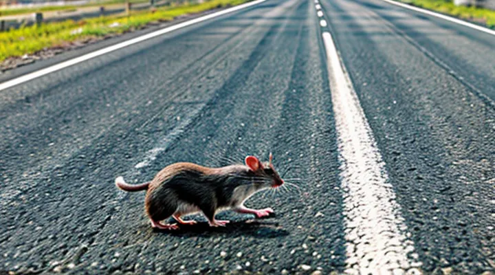 Rat Crosses the Road: Why They Do It
