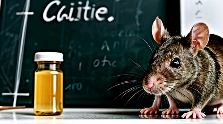 Rat experiment: important scientific discoveries