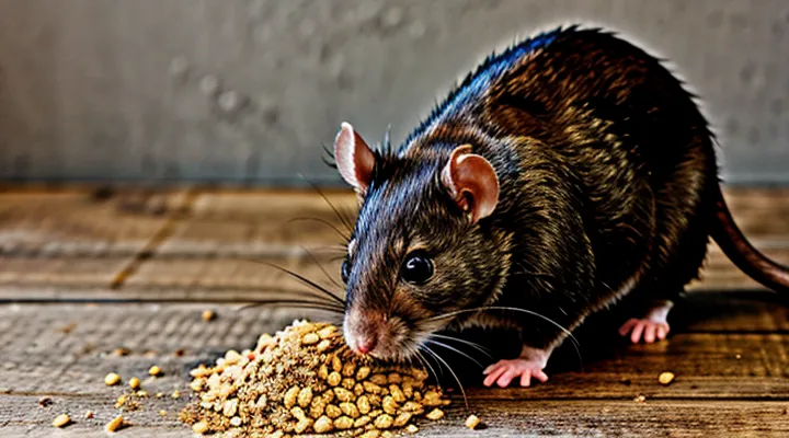 Rat Food: Choosing for Healthy Nutrition