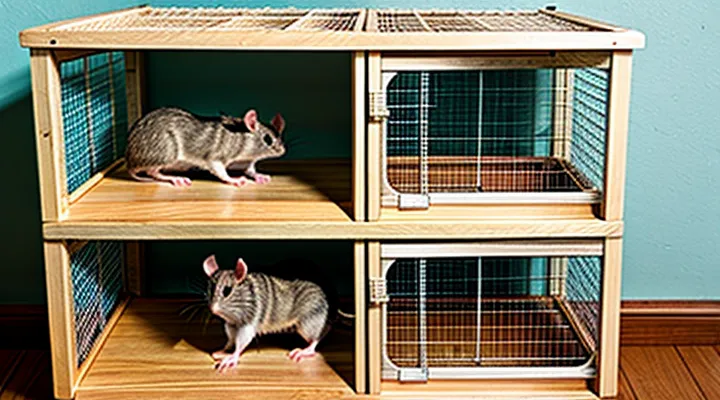 Rat Hutch: Convenient Cage Accessories