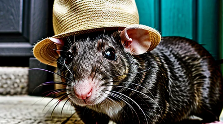 Rat in a Hat: Stylish Pet Look