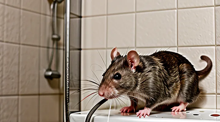 Rat in the Shower: Funny Incident or Hazard?