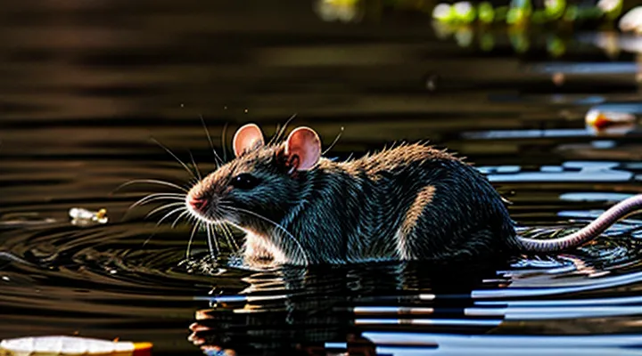 Rat in Water: Experimental Observations