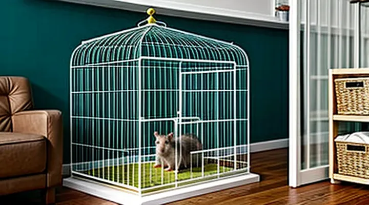 Rat Room Oksana Flaf: Cage Design Ideas