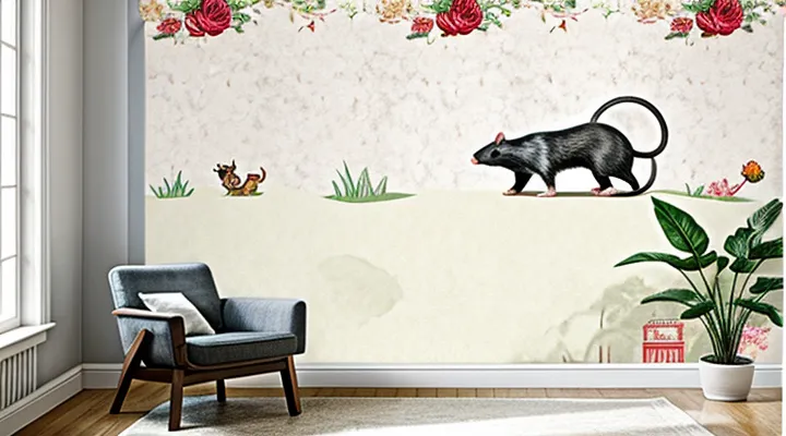 Rat Wallpaper: Interior Design