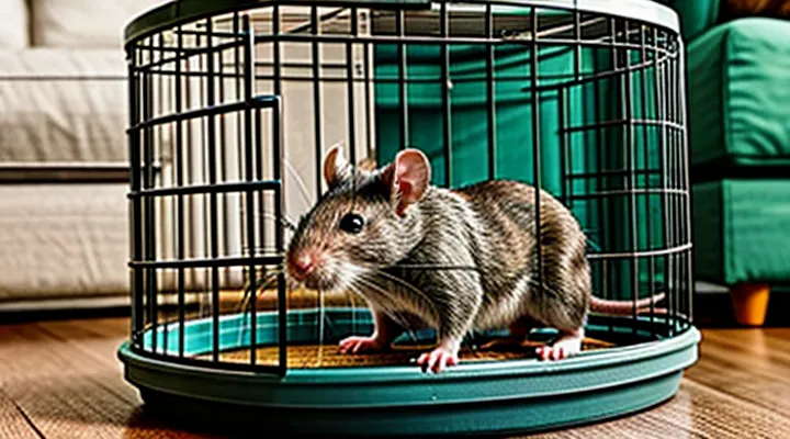 Rat with a Cage: Comfortable Apartment Housing