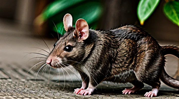 Rat with Large Ears: Rare Species