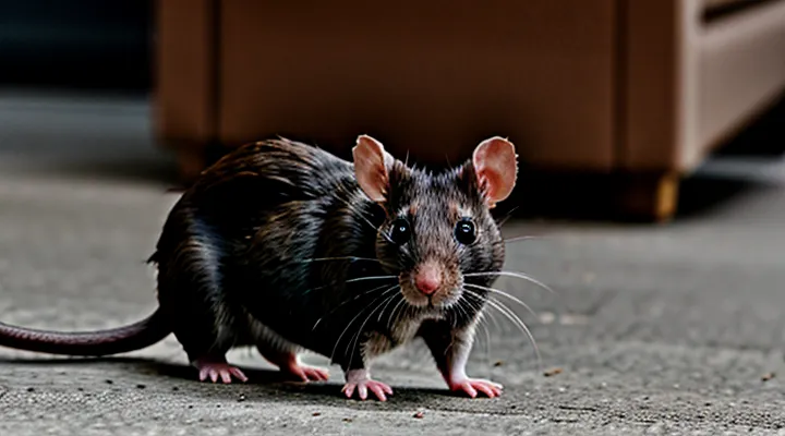 Rat with Large Eyes: Rare Morphology