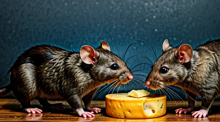 Rats and Cheese: How They Interact