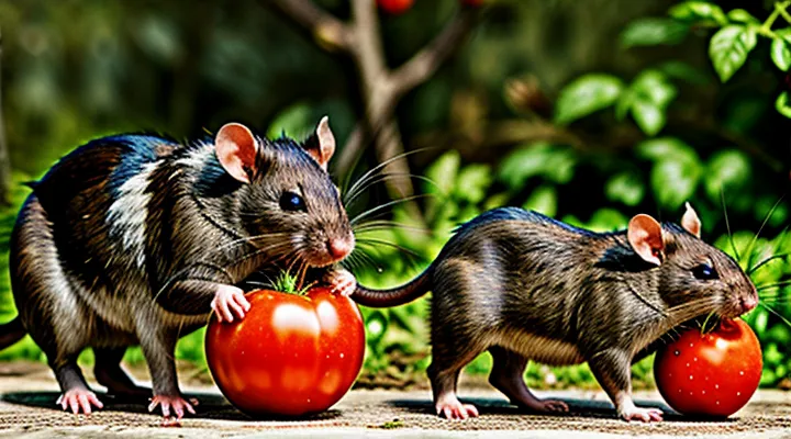Rats eat tomatoes: dietary preferences