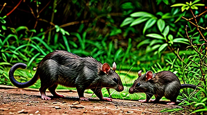 Rats Eaten by Predators: Natural Enemies